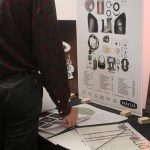 Product design student exploring form and materials through hands-on model making at SETU